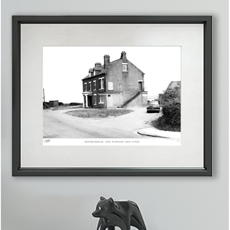 Moorsholm, The Plough Inn C1960 - Single Picture Frame Print, 28cm H x 36cm W x 2.3cm D