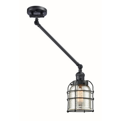 Koa Plug-in Swing Arm Sconce