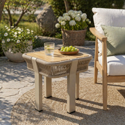 Table de bout d'extérieur pour patio