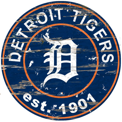 Décoration murale 24" en forme de signe rond à date fixée