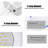 6in Color Adjustable LED Recessed Downlight 12 Pack