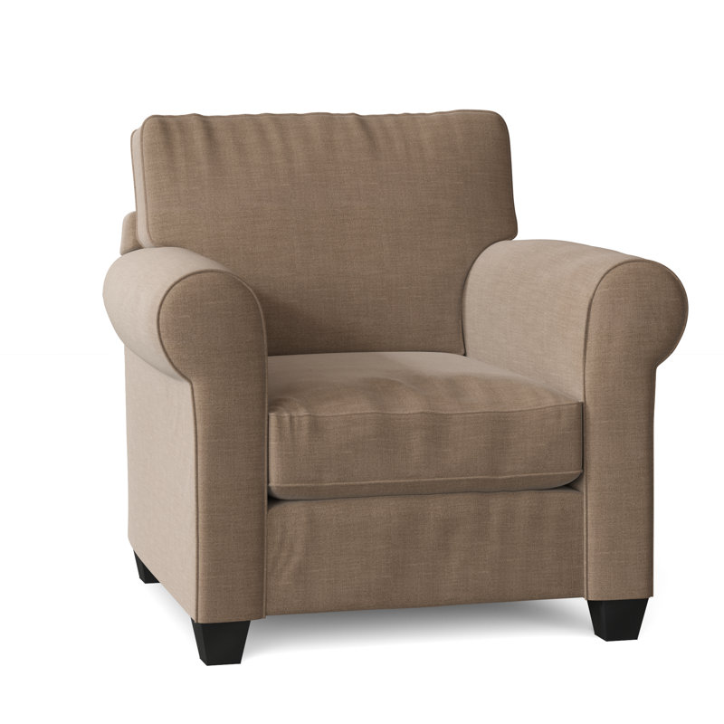 Fauteuil Putney, Tissage panier en lin Conversation