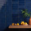 Color One 2x8 Glossy Lava Stone Tile-1997650110