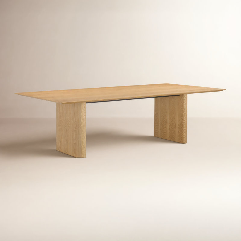 Davina Dining Table, Oak Wood