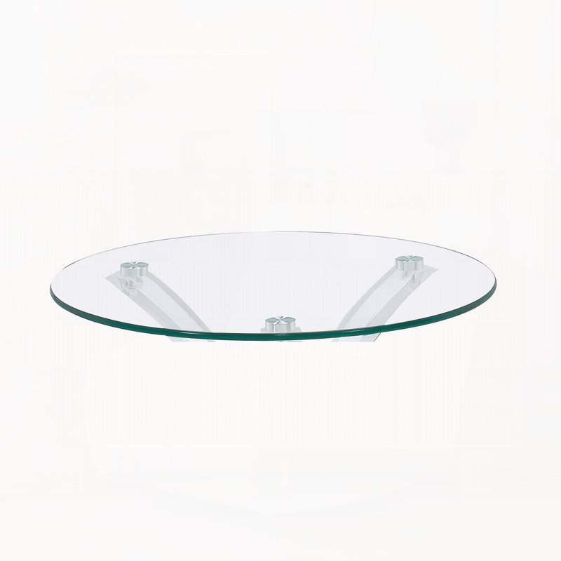 Table d'appoint en acrylique transparent