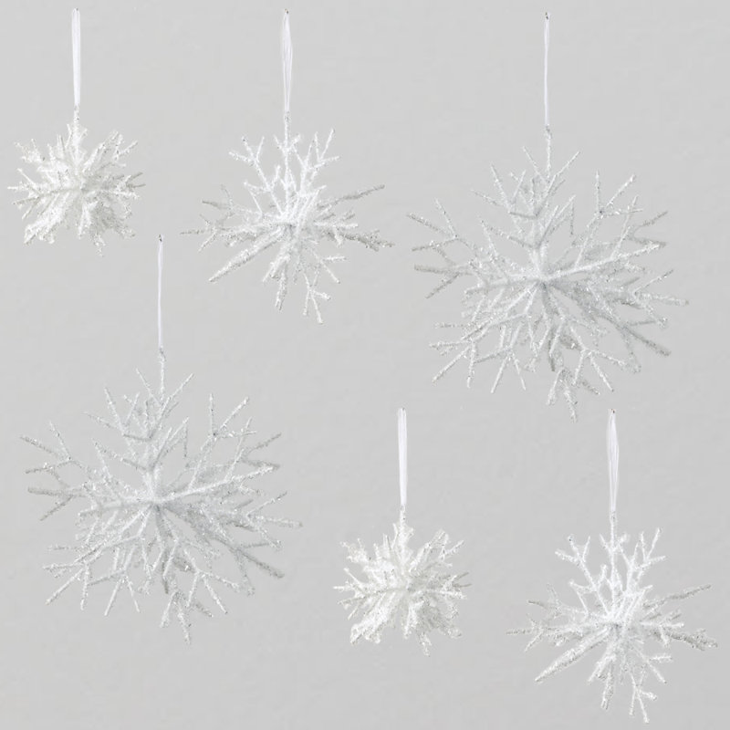 Ornement en forme de flocon de neige