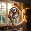 Panneau de verre Roaring-1179775529