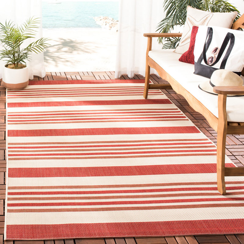Margo Performance Striped Rug