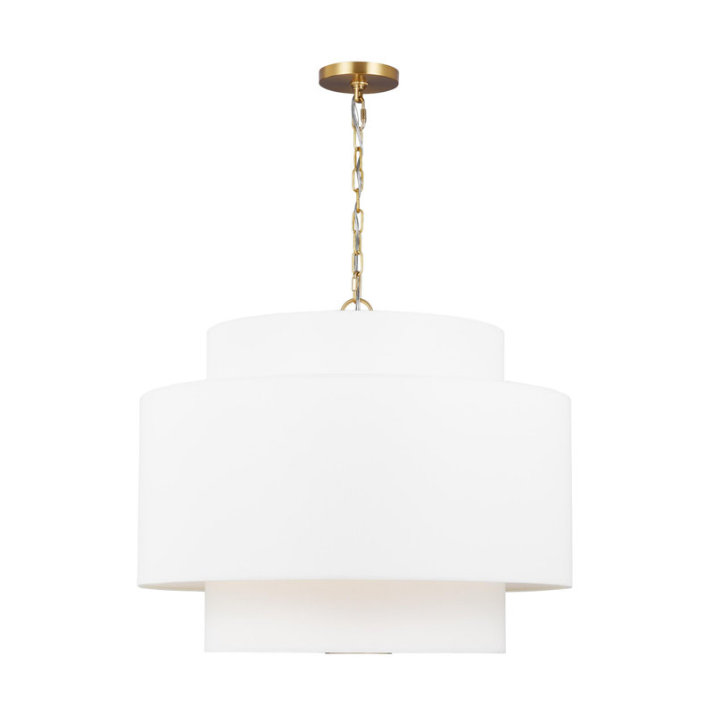 Tanyel 3-Light Chandelier, Bronze brillant