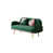 Velours vert est en rupture de stock