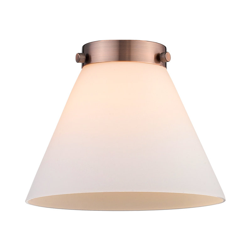 Abat-jour de suspension 6 po H, Blanc mat