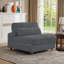 Fauteuil d'appoint en velours côtelé Corduroy Fluffy-130903435