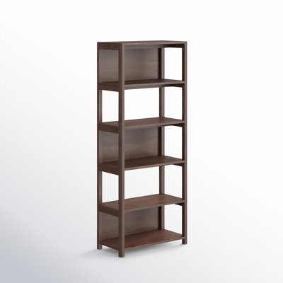 Versa 77'' H x 31.5'' W Solid Wood Standard Bookcase