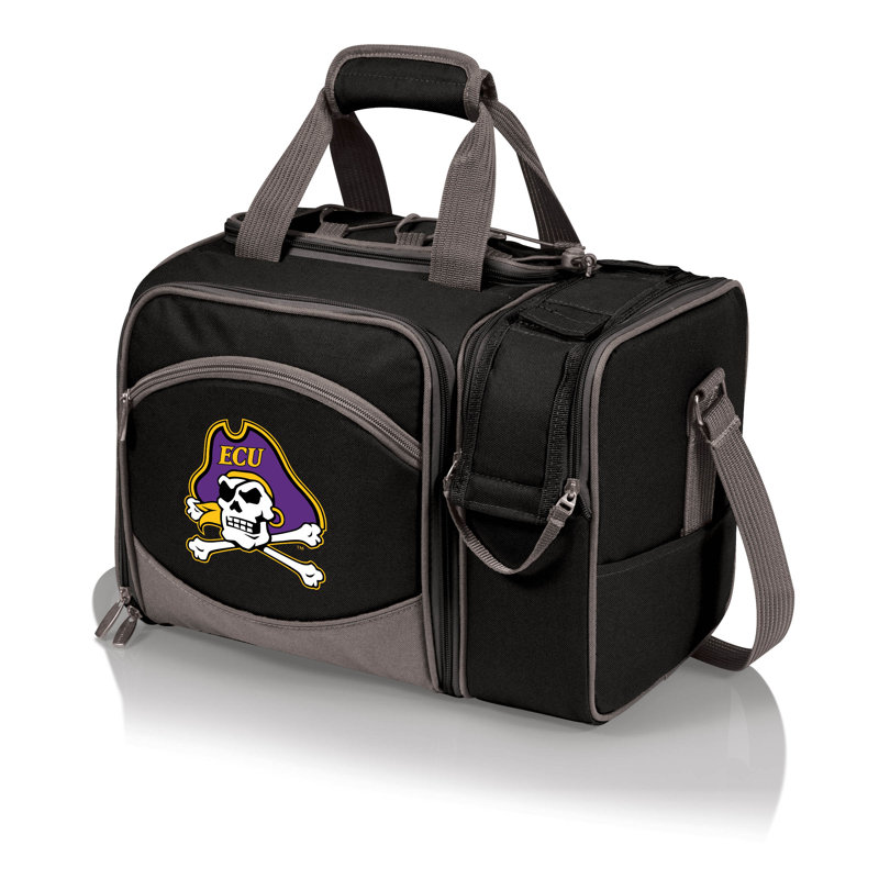 Refroidisseur à pique-nique isolé NCAA, Noir, Pirates de l'Université East Carolina