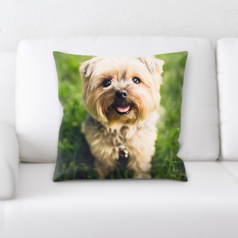 Microsuede Throw Pillow