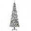 Arbre de Noël artificiel enneigé 7,5 pi-1090117017