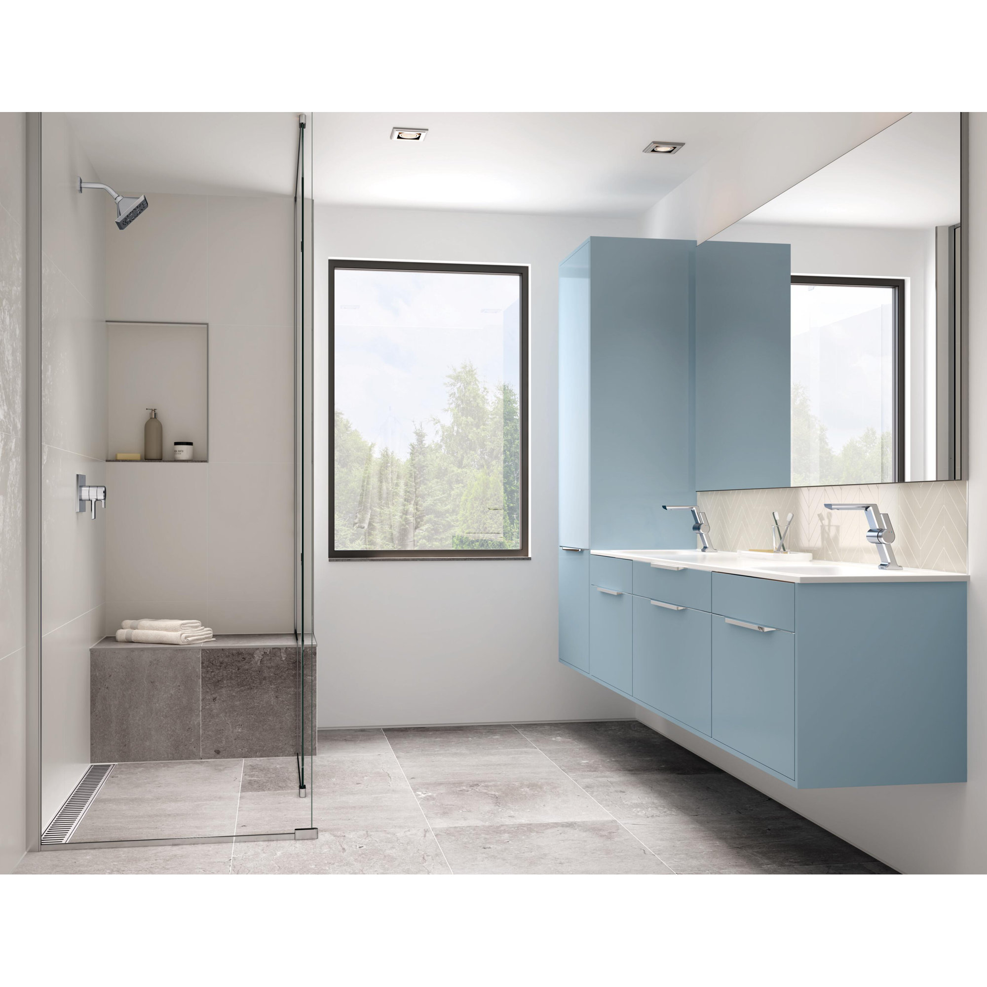 Pivotal Single Hole Bathroom Faucet with Drain Assembly and DIAMOND™ Seal Technology, Chrome