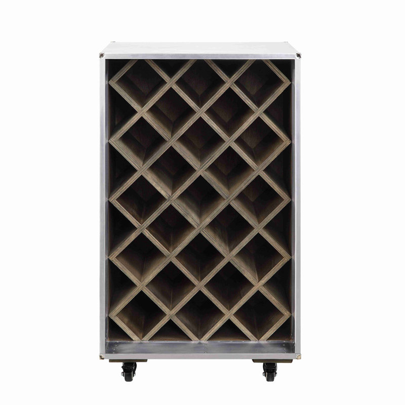 Raini Aluminum Wine Cabinet