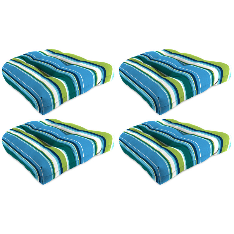 Outdoor Wicker Seat Cushion, Covert Capri