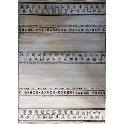 Tapis crème à motif Sud-Ouest Keunta