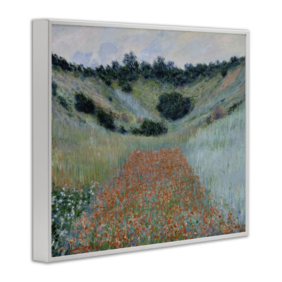 Art de l'estampe numérique classique, champ de coquelicots creux par one1000paintings