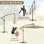 Parasol en porte-à-faux 10 po Caillo-86792626