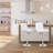 Sanya Swivel Upholstered Adjustable Height Counter Stool-205204790