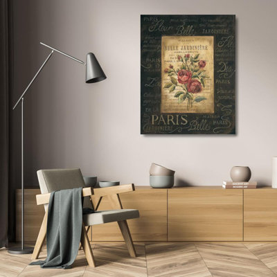 Rosalind Wheeler Poloson, Kimberly Gallery Wrapped Canvas Art Titled: Bel Bouquet IV POL-062