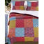 Ensemble de courtepointe réversible Batesville Green / Red / Orange-181088133