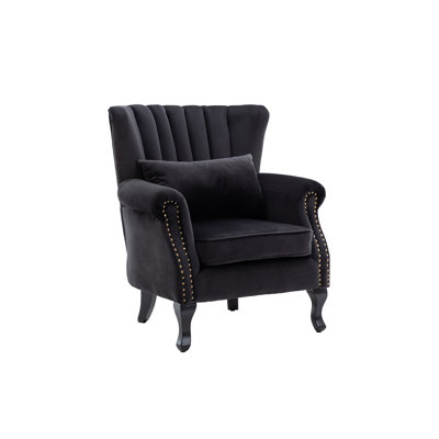 Dorava Velvet Accent Chair