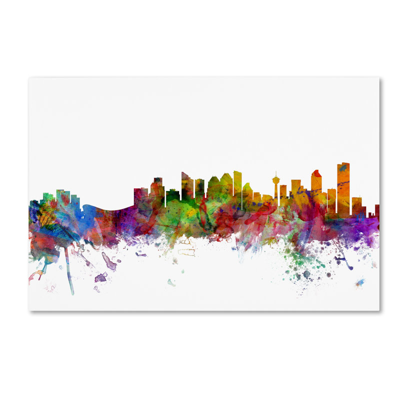 Modern & Contemporary, 22" H x 32" W x 2" D