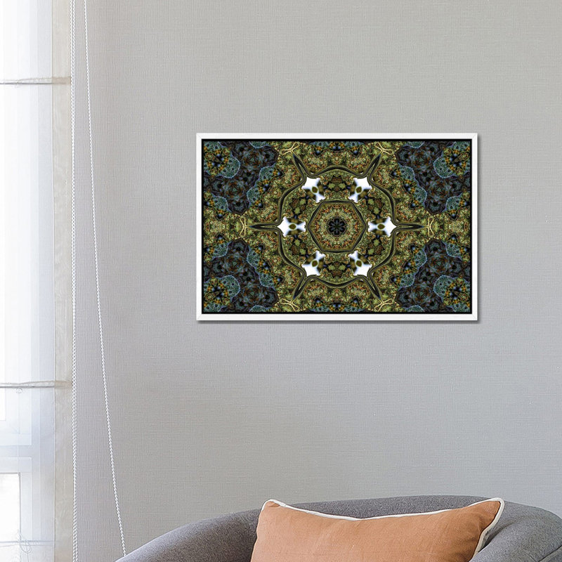 Cannabis Kaleidoscope II by Naum Dorkhman - Gallery-Wrapped Canvas Giclée on Canvas, 66.04 cm H x 45.72 cm W