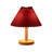 Table Lamp For Bedroom Infinitely Dimmable Nightstand Lamp With Umbellate Flaxen Fabric Shade For Living Room Office Dorm Solid Wood LED Bulb Included-137458548