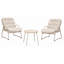 Chaise longue d'extérieur ergonomique en fer