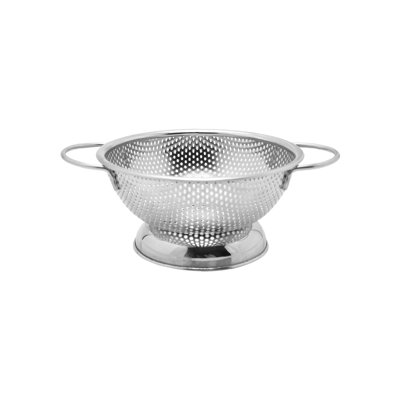 Buckingham Deep Colander Strainer Stainless Steel Micro-Perforated