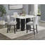Table de salle à manger carrée 1Pc