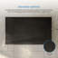 Receveur de douche rectangulaire extra-plat Lenora 152,4 cm x 91,4 cm avec bonde latérale dissimulée, noir uni-135101771