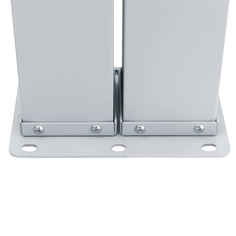 Paravent rétractable avec auvent pliant, Anthracite, H 55,1 po x l 393,7 po