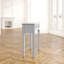 Holmfirth 100cm Glass Top Console Table