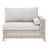 45'' Wide Aluminum Patio Sectional with Cushions