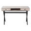 Bureau d'ordinateur, bureau personnel, ordinateur portable, tiroirs de rangement, L 48 po, bureau, métal, stratifié-608837891-608837896