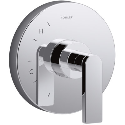 Composed Rite-Temp Faucet Trim with Lever Handle