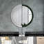 Huldar Glass Flat Wall Mirror