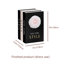 Ensemble de livres décoratifs noirs et roses, 3 pièces de faux livres sur le thème de la ville pour les accessoires de chambre à coucher, de bureau, d'hôtel et de photo