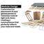 Dunster House Summerhouse 3m x 4.8m (10' x 16') Apex Roof Fully Pressure Treated RagePanda Modular