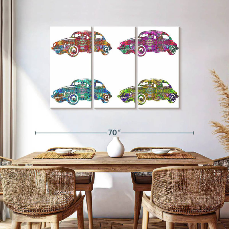 Mehar 4 VWv¢s, 36" H x 57" W