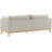 Aldiana 89.5" Linen Textured Fabric Sofa-98536638