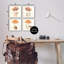 Woodland Mushroom Botanical Sprouts, ensemble de 4 giclées encadrées par Lucca Sheppard-886417432-886417437