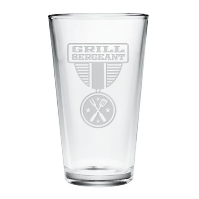 Verre à pinte 16 oz. Grill Sergeant