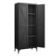 Armoire de rangement réglable en métal à 2 portes-1442606373